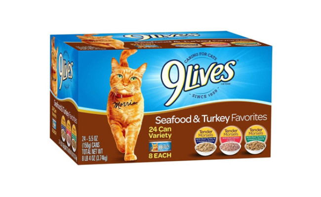 is 9 lives cat food bad