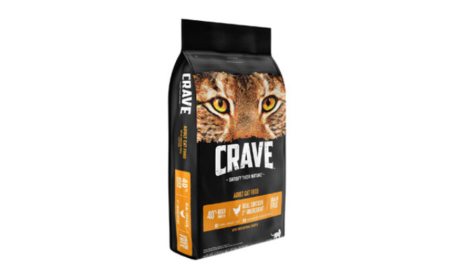 crave cat food calories