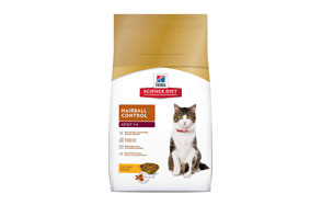 best dry cat food for hairball control