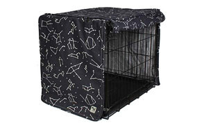 covering puppy crate