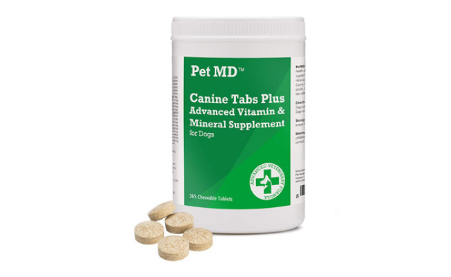 pet md canine tabs plus