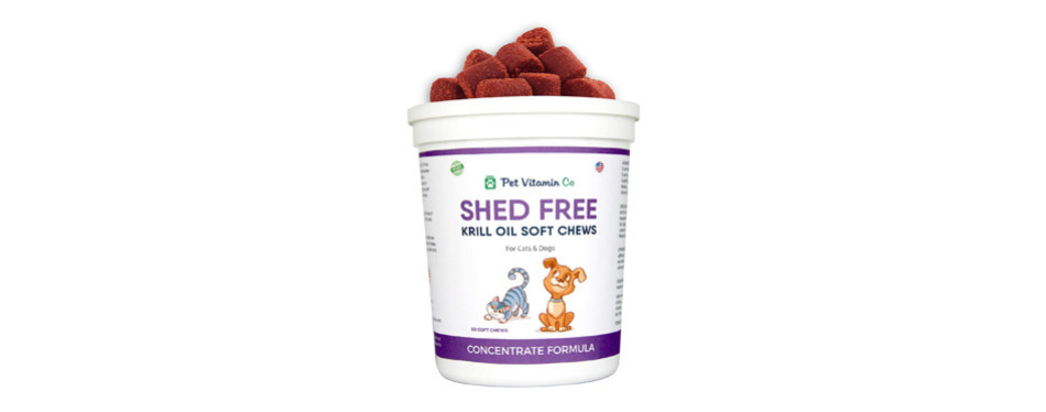 the best supplements for dog shedding review in 2021