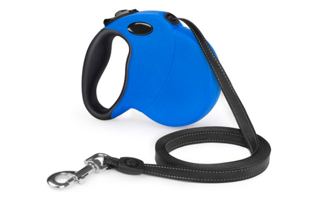 retractable cord dog lead